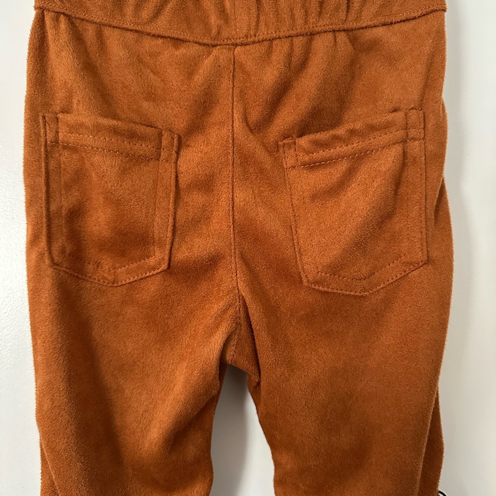 Fringe Southwest Style Flare Pants in Sienna Brown, so soft Bailey’s Blossoms 2T - Picture 6 of 8